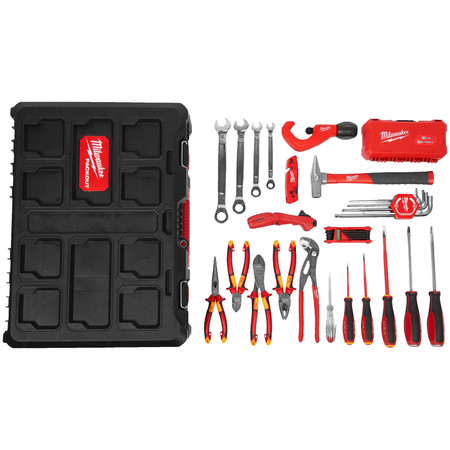 Zestaw dla hydraulika 74szt packout Milwaukee 4932499467