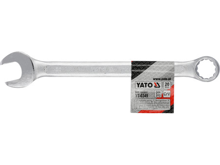Klucz płasko-oczkowy 20mm Yato YT0349