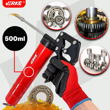 Smarownica ręczna 500ml tawotnica uchwyt ręczny Verke V86107