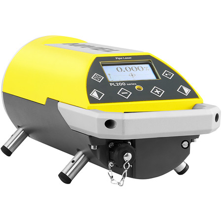 Laser liniowy do układania rur i kanalizacji Nivel System PL200R zestaw