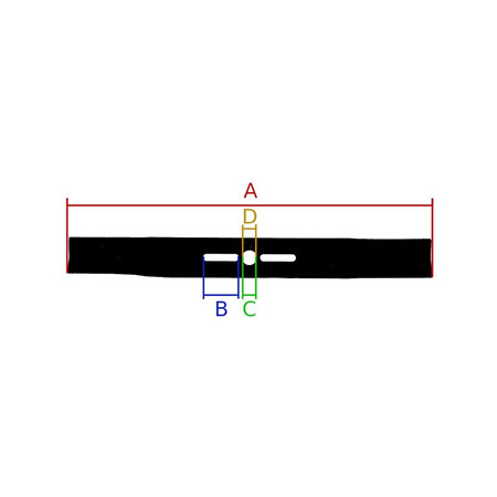 NÓŻ DO KOSIARKI 50,8cm 20'' TNĄCY GP 14-06006