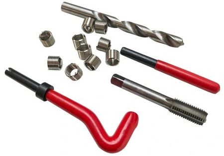 Zestaw do naprawy gwintów 131szt M5-M12 Verke V86230