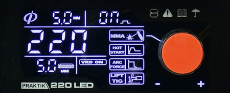 Spawarka inwertorowa Ideal praktik 220 LED synergy