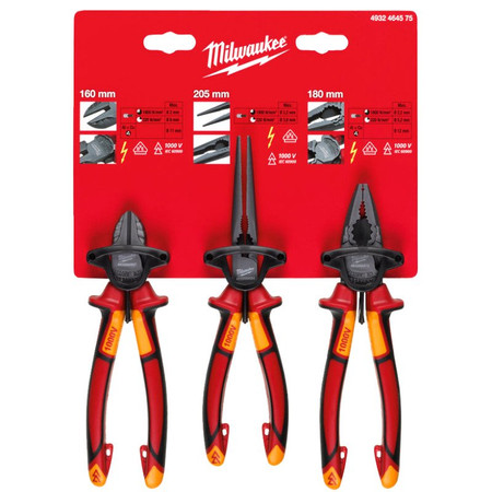 ZESTAW SZCZYPIEC VDE 3szt MILWAUKEE 4932464575