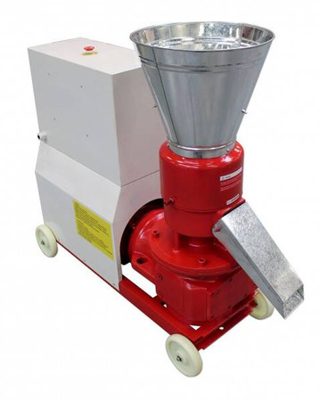 Przemysłowa Peleciarka Granulator Paszy Peletu Optimat PP360PRO PLUS z Obudową 350kg/h - Ø229 mm, peleciarki