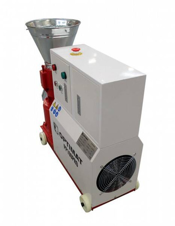 Peleciarka Granulator Paszy Peletu Optimat PP100PRO_230V  z Obudową 100 kg/h - Ø119 mm, peleciarki