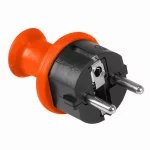Wtyczka prosta izolowana 16A 250V Schmith SWP-03