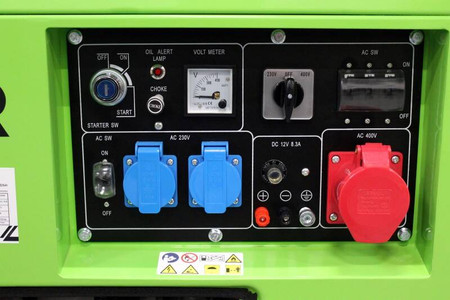 Generator Agregat Prądu Budowlany AVR Diesel Zipper ZI-STE7500DSH