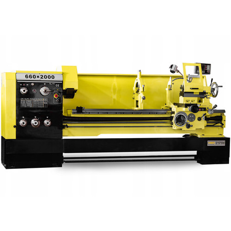 Tokarka do metalu 660x2000 z cyfrowym odczytem położenia Viber-System