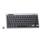 Klawiatura bezprzewodowa wielotrybowa Ugreen K551, Bluetooth 5.3 (szara)