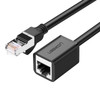 Kabel sieciowy UGREEN   NW112 przedłużacz Ethernet RJ45, Cat. 6, FTP, z metalową wtyczną 2m, (czarny)