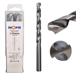 Wiertło do metalu 13mm Nomi hrc vector do stali tworzyw drewna żeliwa