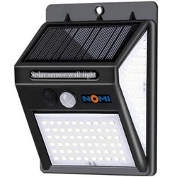 Lampa Solarna LED Naścienna 250lum z Czujnikiem Ruchu i Zmierzchu NOMI