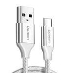 Kabel UGREEN US288USB do USB-C, QC3.0, 1m (biały)