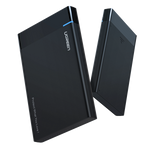 Obudowa zewnętrzna dysku HDD/SSD 2,5" UGREEN US221, SATA 3.0, USB-C, 50cm (czarny)