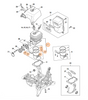 Cylinder Z Tłokiem Przecinarki STIHL TS 500i-A 4250-020-1201