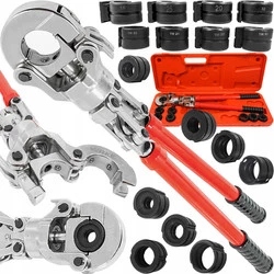 Zaciskarka do rur pex prasa hydrauliczna obrotowa 16-32mm Verke V86263