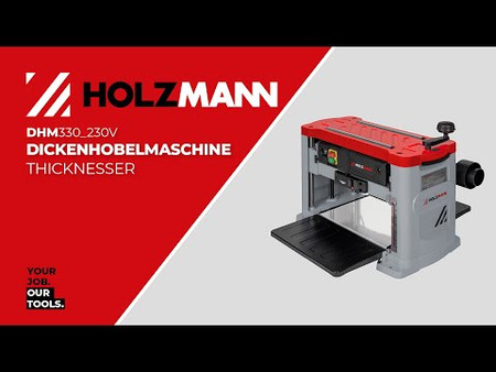 Przenośna, mobilna grubościówka z wałem spiralnym Holzmann DHM330PROSMW2