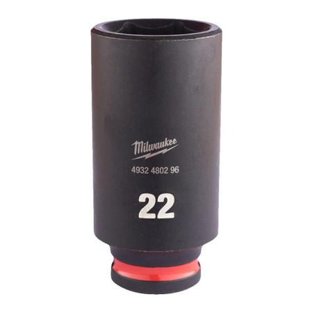 Nasadka Udarowa 3/8'' 22mm Długa Milwaukee 4932480296