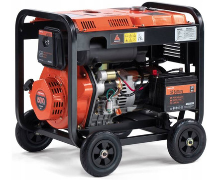 AGREGAT PRĄDOTWÓRCZY 6kW DAEWOO DDAE9000DXE-3