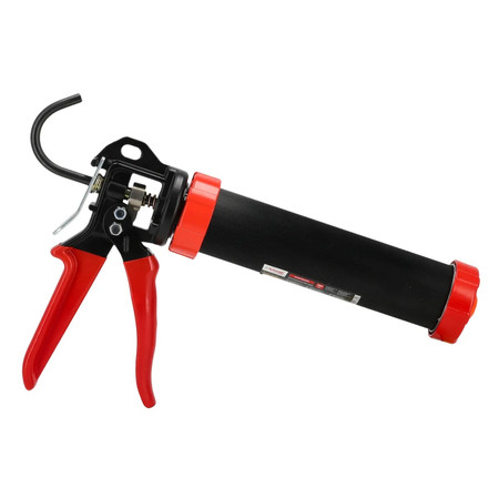 Wyciskacz pistolet do mas silikonu kleju Black Bull 300ml SCHMITH