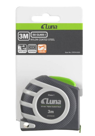PRZYMIAR TAŚMOWY LAL AUTO LOCK 3m 270740103 LUNA