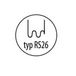 Zszywki do plastiku TYP RS26 0,6mm 100 sztuk Dedra DED75274