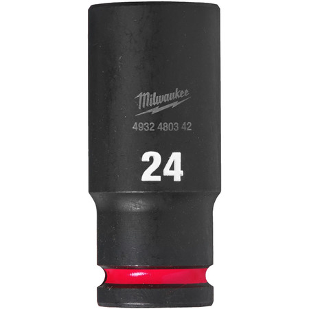 Nasadka Udarowa Długa 1/2'' 24mm Milwaukee 4932480342