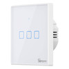 Dotykowy włącznik światła WiFi + RF 433 Sonoff T2 EU TX (3-kanałowy) nowa wersja