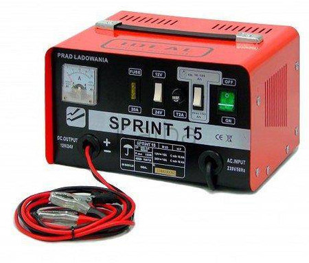 Prostownik 230V 12-24V Ideal SPRINT 15