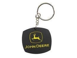 BRELOCZEK CZARNY Z LOGO JOHN DEERE MCJ099719000