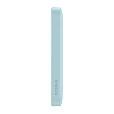 Magnetyczny mini powerbank Baseus 5000mAh, USB-C 20W (niebieski)