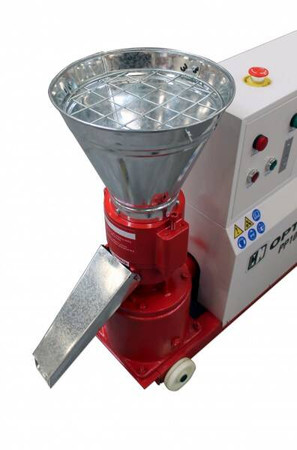 Peleciarka Granulator Paszy Peletu Optimat PP100PRO_400V  z Obudową 100 kg/h - Ø119 mm, peleciarki