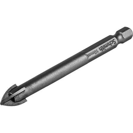 Wiertło do szkła i glazury ceramiki 10x85mm SCHMITH SCH04G10006 