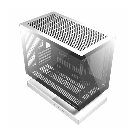 Obudowa komputerowa Darkflash F1 (Biała) + 6 wentylatorów ARGB