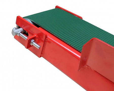 Podajnik taśmowy do kłód, drewna do piło-łuparek OPTIMAT CLS 12T, 20T 380