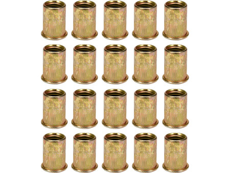 Nitonakrętki stalowe M4 20szt. Yato YT36471