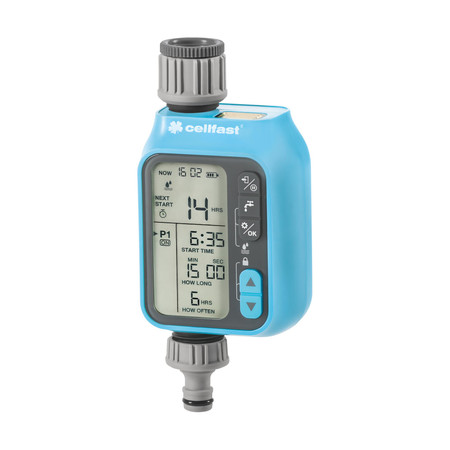 Elektroniczny sterownik nawadniania Chronos CELLFAST 52-097