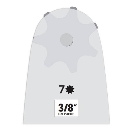 Prowadnica 40cm 16'' 160SDEA074 + 2 Łańcuchy 91P055E Zestaw Combo 543484