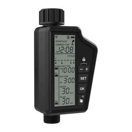 Inteligentny sterownik nawadniania Wi-Fi z dużym ekranem LCD Avatto SWT60-EU