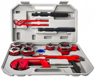 Gwintownica ręczna do rur 10szt 1/4'' 1-1/4'' Verke V07515