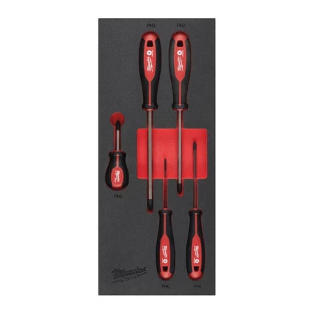 ZESTAW WKRĘTAKAKÓW PHILLIPS 5szt MILWAUKEE 4932492393