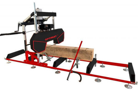 Trak taśmowy spalinowy OPTIMAT Timberland TMG 660S z osłoną taśmy oraz układem jezdnym RST6