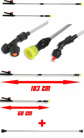 Opryskiwacz plecakowy ręczny 12L Verke V90076