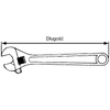 Klucz nastawny 24x150 mm Teng Tools 10587-0109