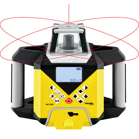 Niwelator laserowy (czerwony) Nivel System NL720R Digital + zestaw