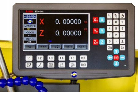 Tokarka do metalu 800x3000 z cyfrowym odczytem położenia Viber-System