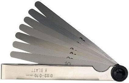 SZCZELINOMIERZ PŁYTKOWY 0,03-0,10mm LIMIT 25953001