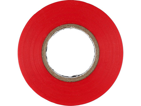 Taśma izolacyjna czerwona 19mm*20m Yato YT8166