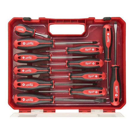 Zestaw 12 Wkrętaków Walizka Milwaukee 4932472003